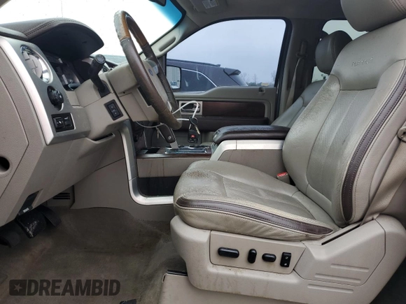 2010 Ford F-150 XL with VIN 1FTFW1CV4AFB08187, listed as a Copart auction lot 44710245 with 179,180 mi miles and Salvage Title. Bid and sale history available at DreamBid. Image 7.