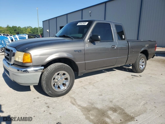 2004 Ford Ranger XL with VIN 1FTYR14U64PA62012, listed as a Copart auction lot 49462665 with 126,668 mi miles and Salvage Title. Bid and sale history available at carsss.com. Image 1.