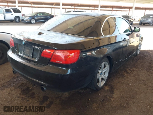 2013 BMW 3 Series 335i with VIN WBADX7C57DJ590238, listed as a IAAI auction lot 41920557 with 160,946 mi miles and . Bid and sale history available at DreamBid. Image 4.