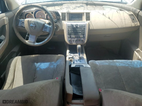 2007 Nissan Murano SL with VIN JN8AZ08W77W611058, listed as a Copart auction lot 53569295 with 184,399 mi miles and Salvage Title. Bid and sale history available at carsss.com. Image 8.
