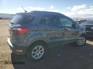 2020 Ford EcoSport SE z VIN MAJ3S2GEXLC355478, wystawiony jako Copart lot #46917515 z przebiegiem 65 689 mil mil oraz Szkody całkowita. Historia ofert i sprzedaży dostępna na DreamBid. Obrazek 3.