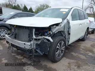 2018 Nissan Pathfinder SV with VIN 5N1DR2MN1JC673562, listed as a IAAI auction lot 41828213 with 62,882 mi miles. Bid and sale history available at carsss.com. Image 21.
