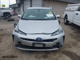 2019 Toyota Prius L Eco with VIN JTDKARFU4K3079789, listed as a IAAI auction lot 41897586 with 93,593 mi miles. Bid and sale history available at carsss.com. Image 11.