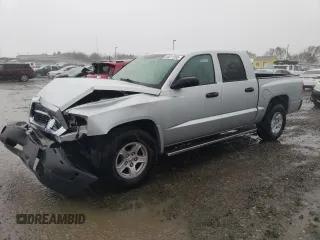 2005 Dodge Dakota SLT with VIN 1D7HE48N05S250870, listed as a Copart auction lot 48611265 with 73,177 mi miles and Salvage Title. Bid and sale history available at DreamBid. Image 1.