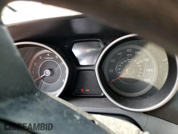 2013 Hyundai Elantra Coupe GS PZEV with VIN KMHDH6AE0DU010559, listed as a Copart auction lot 59208114 with 0 mi miles and Salvage Title. Bid and sale history available at carsss.com. Image 9.
