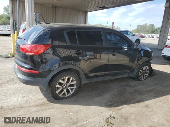 2015 Kia Sportage LX with VIN KNDPB3AC1F7737775, listed as a Copart auction lot 72236174 with 97,311 mi miles and Salvage Title. Bid and sale history available at DreamBid. Image 3.