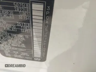 2023 Infiniti QX55 Luxe z VIN 3PCAJ5JR7PF109627, wystawiony jako IAAI lot #41213605 z przebiegiem 16 561 mil mil oraz . Historia ofert i sprzedaży dostępna na DreamBid. Obrazek 9.
