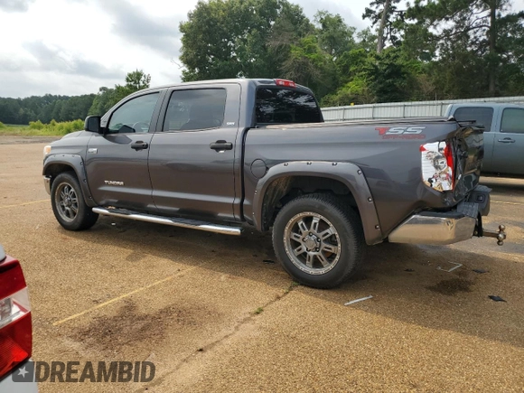 2016 Toyota Tundra 4WD Truck SR5 with VIN 5TFDW5F19GX558735, listed as a Copart auction lot 56912474 with 121,939 mi miles and Salvage Title. Bid and sale history available at carsss.com. Image 2.