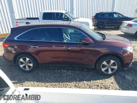 2016 Acura MDX with VIN 5FRYD4H25GB043943, listed as a IAAI auction lot 41731449 with 149,648 mi miles. Bid and sale history available at carsss.com. Image 13.