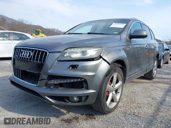 2013 Audi Q7 S line Prestige с VIN WA1DGAFE8DD012301, выставлен на аукционе IAAI как лот 41768600 с пробегом 312 744 миль миль и . История ставок и продаж доступна на DreamBid. Изображение 6.