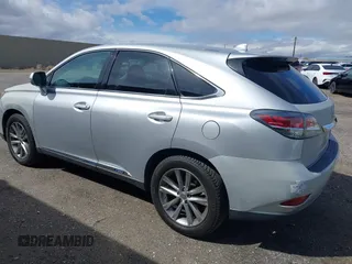 2015 Lexus RX 450h with VIN 2T2ZB1BA4FC002602, listed as a IAAI auction lot 41812562 with 166,220 mi miles and . Bid and sale history available at DreamBid. Image 3.