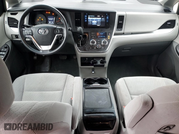 2017 Toyota Sienna LE with VIN 5TDJZ3DC1HS168822, listed as a Copart auction lot 43872695 with 123,681 mi miles and Non Repairable. Bid and sale history available at carsss.com. Image 8.