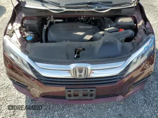 2019 Honda Odyssey EX-L with VIN 5FNRL6H79KB030170, listed as a Copart auction lot 50277315 with 65,528 mi miles and Salvage Title. Bid and sale history available at DreamBid. Image 12.