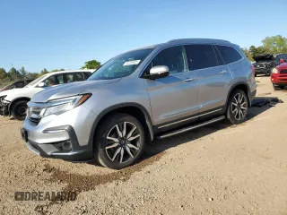 2019 Honda Pilot Elite with VIN 5FNYF6H00KB056713, listed as a Copart auction lot 56239465 with 27,997 mi miles and Salvage title. Bid and sale history available at DreamBid. Image 1.