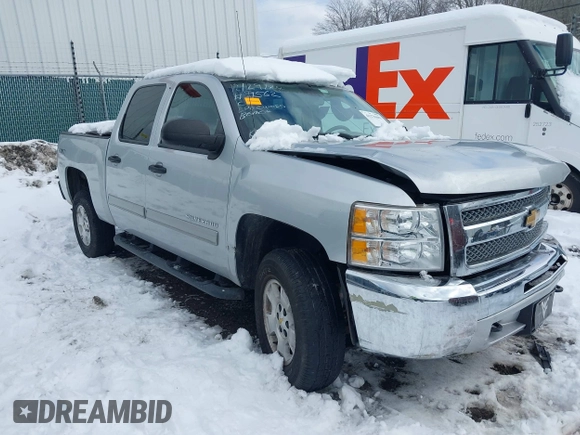 2013 Chevrolet Silverado 1500 LS with VIN 3GCPKREA3DG339562, listed as a IAAI auction lot 41270481 with 86,349 mi miles and . Bid and sale history available at DreamBid. Image 1.