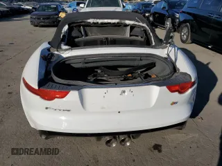 2014 Jaguar F-Type V6 with VIN SAJWA6E70E8K08728, listed as a Copart auction lot 80896044 with Not Provided miles and Salvage Title. Bid and sale history available at DreamBid. Image 6.
