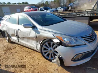 2016 Hyundai Azera Limited with VIN KMHFH4JG7GA523876, listed as a IAAI auction lot 41661638 with 111,875 mi miles and . Bid and sale history available at carsss.com. Image 1.
