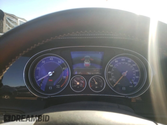 2014 Bentley Continental GT with VIN SCBGC3ZA5EC087275, listed as a Copart auction lot 79300774 with 38,137 mi miles and Salvage Title. Bid and sale history available at DreamBid. Image 9.