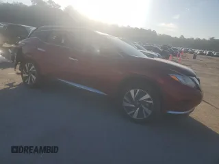 2016 Nissan Murano SL z VIN 5N1AZ2MG3GN110725, wystawiony jako Copart lot #53287025 z przebiegiem 109 379 mil mil oraz Szkoda całkowita • Salvage title. Historia ofert i sprzedaży dostępna na DreamBid. Obrazek 4.