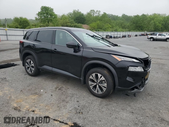 2021 Nissan Rogue SV z VIN 5N1AT3BB9MC848809, wystawiony jako Copart lot #57432525 z przebiegiem 32 953 mil mil oraz Szkoda całkowita • Salvage title. Historia ofert i sprzedaży dostępna na DreamBid. Obrazek 4.