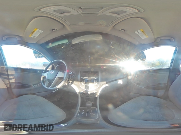 2015 Hyundai Accent GLS with VIN KMHCT4AE6FU801065, listed as a Copart auction lot 66916013 with 88,798 mi miles. Bid and sale history available at carsss.com. Image 13.
