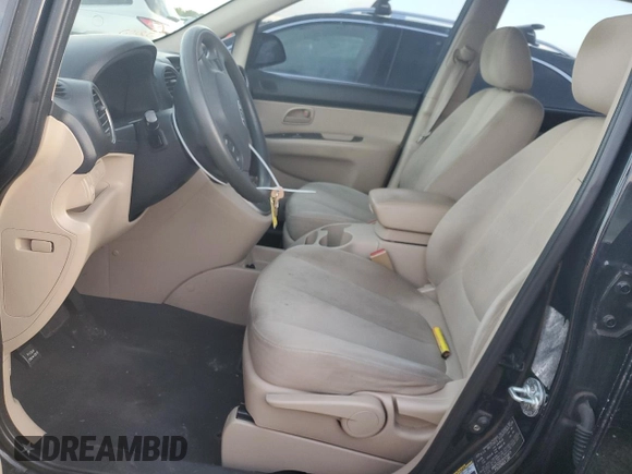 2009 Kia Rondo LX Base with VIN KNAFG528797250875, listed as a Copart auction lot 74170464 with 0 mi miles and Salvage Title. Bid and sale history available at carsss.com. Image 7.