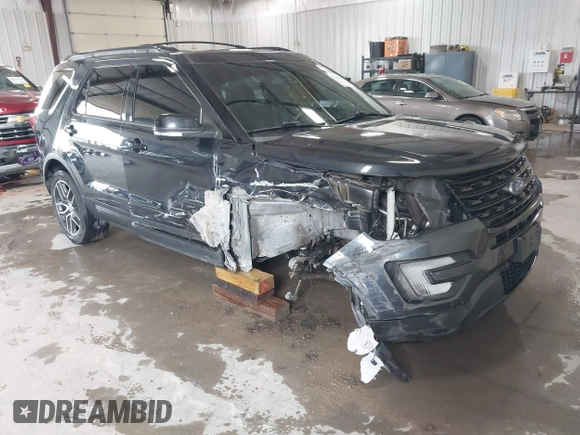 2017 Ford Explorer Sport с VIN 1FM5K8GT4HGD88332, выставлен на аукционе IAAI как лот 42361932 с пробегом 87 325 миль миль и . История ставок и продаж доступна на DreamBid. Изображение 1.