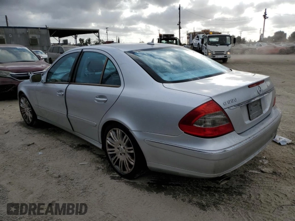 2007 Mercedes-Benz E 550 with VIN WDBUF72X87B020870, listed as a Copart auction lot 78302684 with 222,043 mi miles and Clean Title. Bid and sale history available at DreamBid. Image 2.