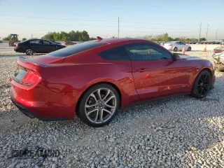 2022 Ford Mustang GT with VIN 1FA6P8CF9N5142884, listed as a Copart auction lot 51942165 with 19,694 mi miles and Salvage title. Bid and sale history available at DreamBid. Image 3.