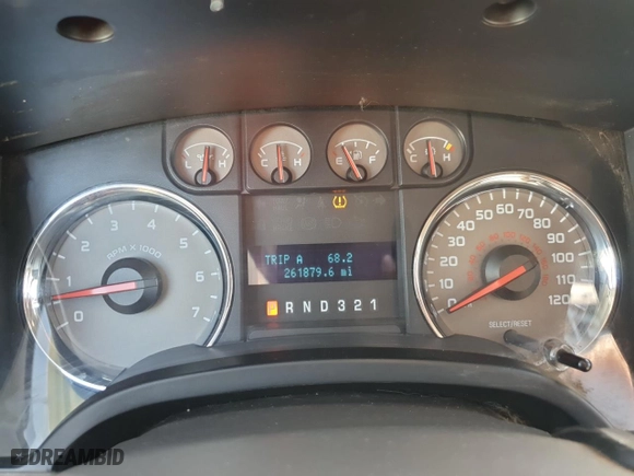 2010 Ford F-150 XL with VIN 1FTFW1EV9AFA55371, listed as a Copart auction lot 41826475 with 261,879 mi miles and Clean Title. Bid and sale history available at carsss.com. Image 9.