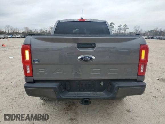 2021 Ford Ranger XL with VIN 1FTER4EH7MLD80427, listed as a Copart auction lot 45927235 with 29,663 mi miles and Salvage Title. Bid and sale history available at DreamBid. Image 6.