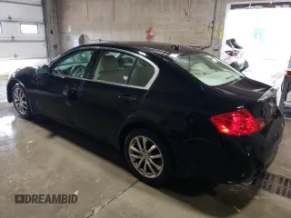 2007 Infiniti G35 Sedan G35x with VIN JNKBV61F27M808528, listed as a Copart auction lot 48788415 with 181,778 mi miles and Salvage Title. Bid and sale history available at carsss.com. Image 2.