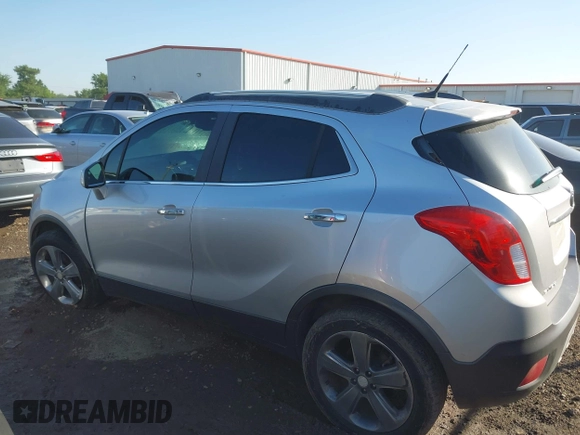2013 Buick Encore Convenience with VIN KL4CJBSB3DB154050, listed as a IAAI auction lot 41967718 with 137,578 mi miles. Bid and sale history available at carsss.com. Image 14.