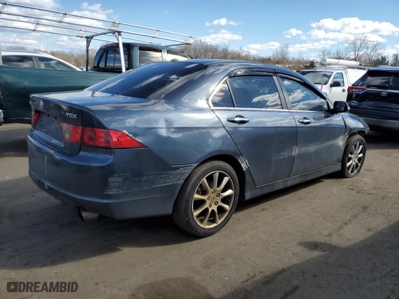 2007 Acura TSX Navi with VIN JH4CL96997C014372, listed as a Copart auction lot 48029165 with 216,550 mi miles and Salvage Title. Bid and sale history available at carsss.com. Image 3.