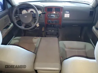 2005 Dodge Dakota SLT with VIN 1D7HW48N95S365965, listed as a Copart auction lot 48505355 with 144,053 mi miles and Salvage Title. Bid and sale history available at carsss.com. Image 8.