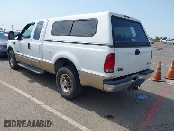 2000 Ford F-250 XL with VIN 1FTNX20F2YEB01699, listed as a IAAI auction lot 42458480 with 407,907 mi miles and . Bid and sale history available at DreamBid. Image 3.