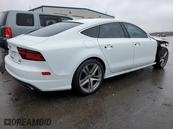 2017 Audi A7 Premium Plus with VIN WAUW2AFC1HN086300, listed as a Copart auction lot 39493014 with 116,023 mi miles and Non Repairable. Bid and sale history available at carsss.com. Image 3.