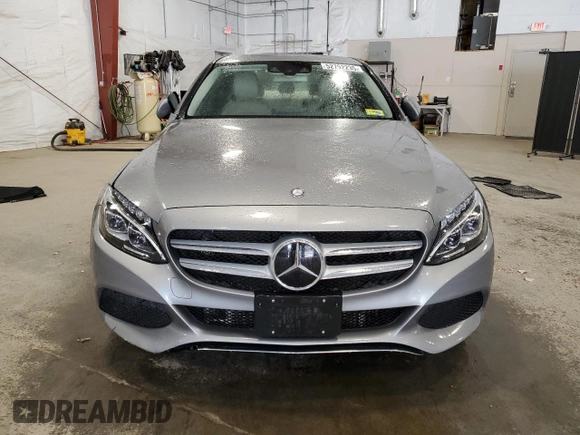2015 Mercedes-Benz C-Class C 300 Luxury with VIN 55SWF4KB8FU070286, listed as a Copart auction lot 52792235 with 75,130 mi miles and Salvage Title. Bid and sale history available at carsss.com. Image 5.