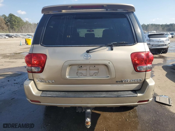 2005 Toyota Sequoia Limited with VIN 5TDBT48A45S245764, listed as a Copart auction lot 44523555 with 255,942 mi miles and Salvage Title. Bid and sale history available at carsss.com. Image 6.