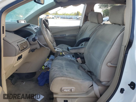 2007 Nissan Quest S with VIN 5N1BV28U47N122415, listed as a Copart auction lot 80193794 with 126,334 mi miles and Salvage Title. Bid and sale history available at carsss.com. Image 7.