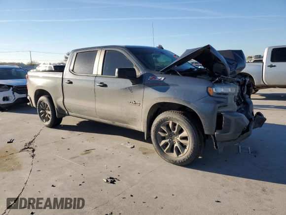 2021 Chevrolet Silverado 1500 RST with VIN 1GCUYEED6MZ263548, listed as a Copart auction lot 82894564 with Not Provided miles and Salvage Title. Bid and sale history available at carsss.com. Image 4.