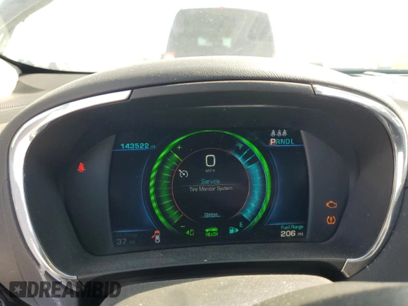 2016 Chevrolet Volt Premier with VIN 1G1RD6S58GU115027, listed as a Copart auction lot 48435415 with 143,522 mi miles and Clean Title. Bid and sale history available at carsss.com. Image 9.