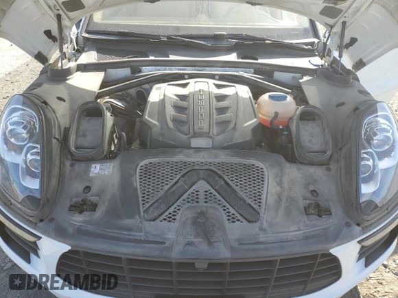 2017 Porsche Macan S with VIN WP1AB2A59HLB14284, listed as a Copart auction lot 55497805 with 99,565 mi miles and Salvage Title. Bid and sale history available at DreamBid. Image 12.