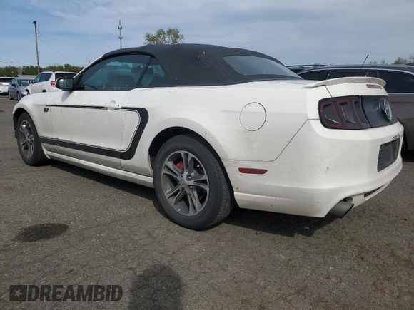 2013 Ford Mustang V6 with VIN 1ZVBP8EM6D5264800, listed as a Copart auction lot 52551845 with 185,217 mi miles and Salvage title. Bid and sale history available at DreamBid. Image 2.