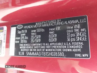 2025 Genesis GV70 2.5T z VIN 5NMMADTB1SH028380, wystawiony jako IAAI lot #42228271 z przebiegiem 2 860 mil mil oraz . Historia ofert i sprzedaży dostępna na DreamBid. Obrazek 9.