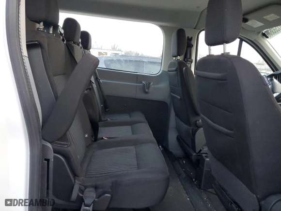 2017 Ford Transit Wagon XL with VIN 1FBZX2ZM6HKA23405, listed as a Copart auction lot 41583685 with 99,486 mi miles and Salvage Title. Bid and sale history available at carsss.com. Image 11.