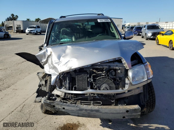 2001 Toyota Sequoia Limited with VIN 5TDBT48A81S007765, listed as a Copart auction lot 50270065 with 191,935 mi miles and Salvage Title. Bid and sale history available at carsss.com. Image 5.