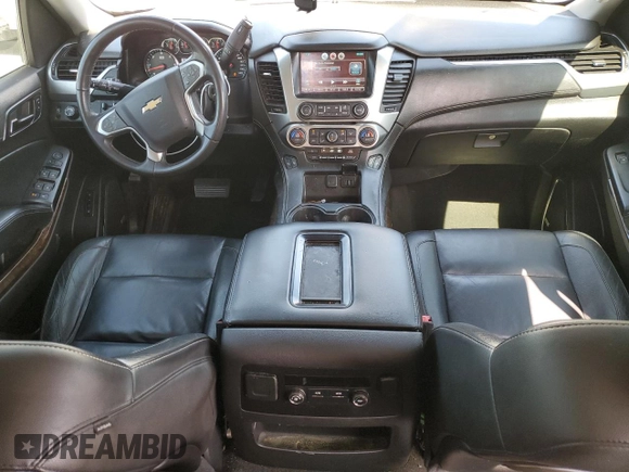 2015 Chevrolet Tahoe LT with VIN 1GNSCBKC9FR741455, listed as a Copart auction lot 50526445 with 157,252 mi miles and Salvage Title. Bid and sale history available at DreamBid. Image 8.