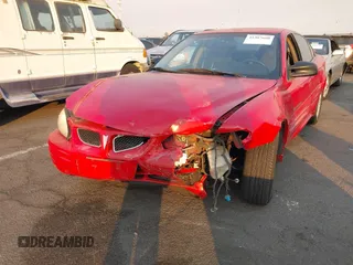 2001 Pontiac Grand Am SE1 with VIN 1G2NF52T91M570800, listed as a IAAI auction lot 41307660 with 180,401 mi miles. Bid and sale history available at carsss.com. Image 2.