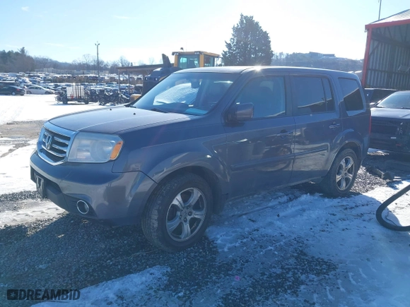 2014 Honda Pilot EX-L with VIN 5FNYF4H52EB010661, listed as a IAAI auction lot 41281877 with 198,139 mi miles. Bid and sale history available at carsss.com. Image 21.